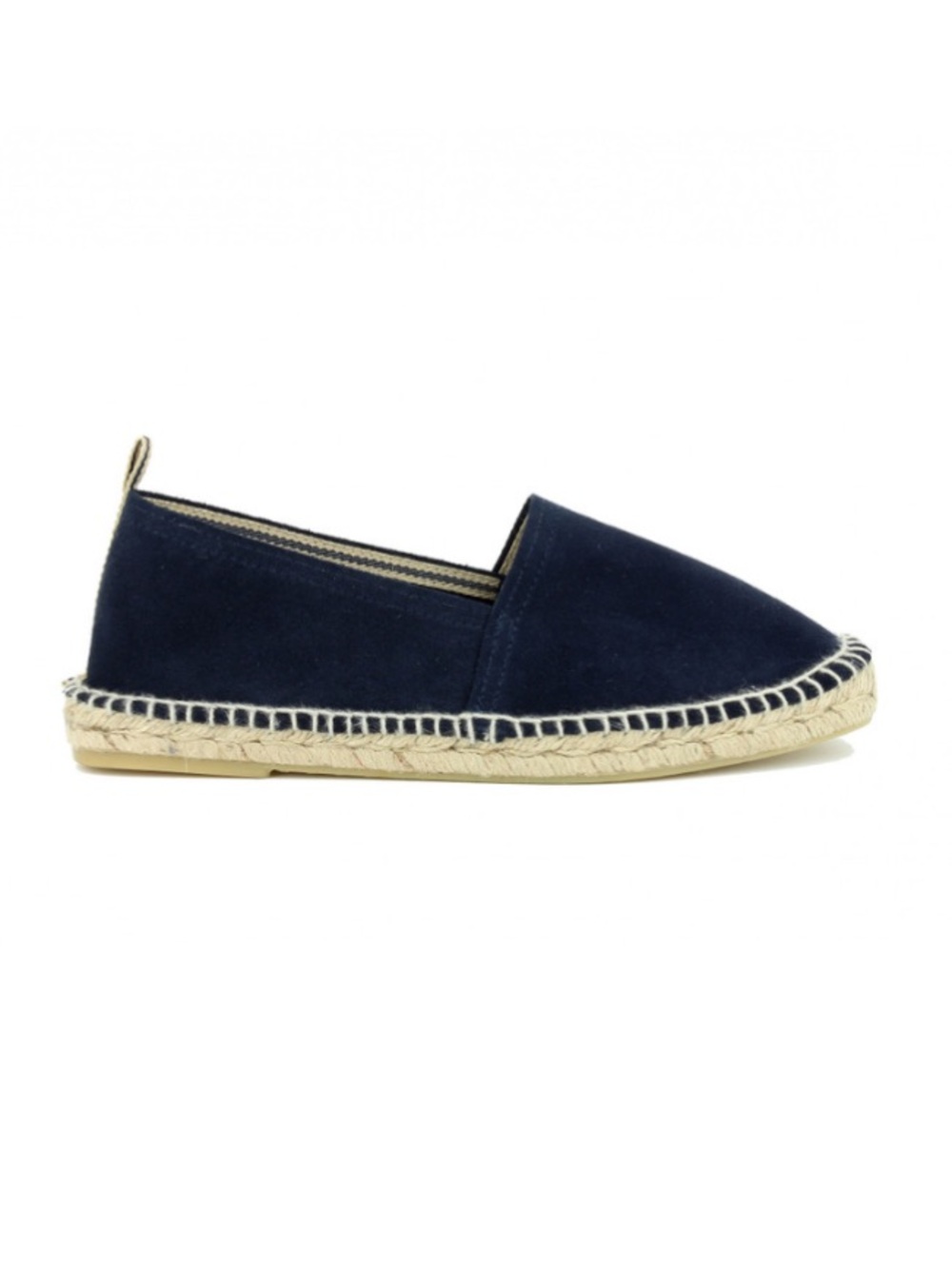 EUROPANN Palma Men's suede espadrilles - in Navy Blue Euro Size 45